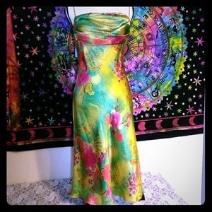 **NWT**Fiori di Zucca Silk Dress